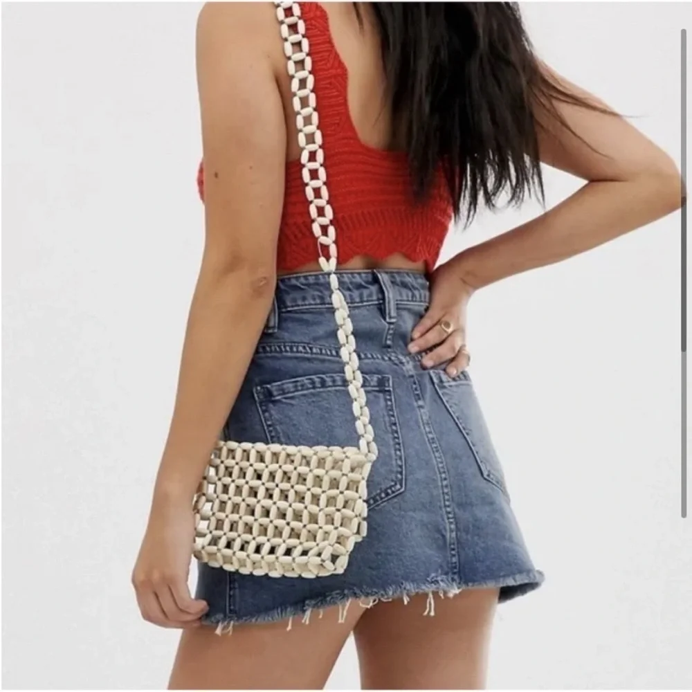 We The Free by Free People Zip It Up Denim Mini Jean Skirt Size 27 (size…